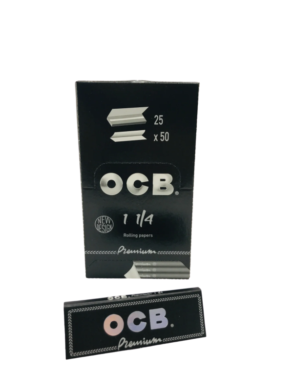 Papel OCB Premium Negro 1¼ - Imagen 2