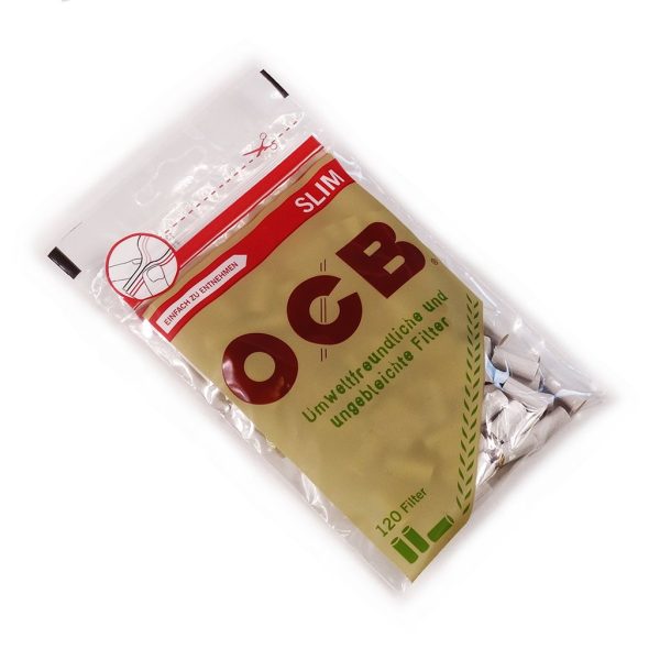 Filtros para enrolar OCB Organico Slim 120