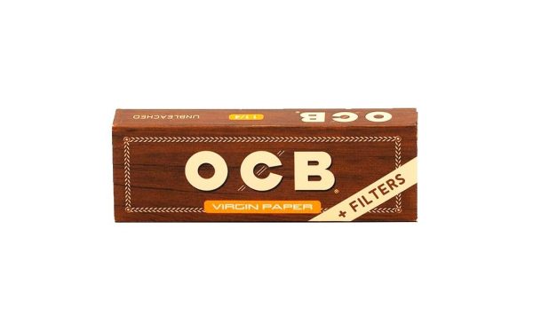 Papel OCB Virgin 1¼ + Tips