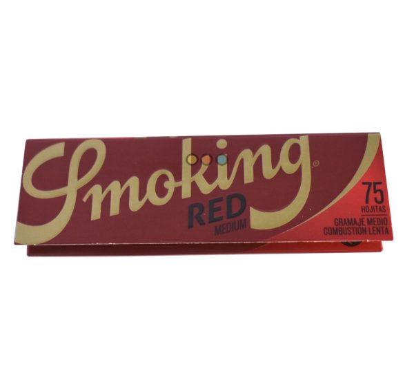 Papel Smoking Red 1¼ 75 Hojas