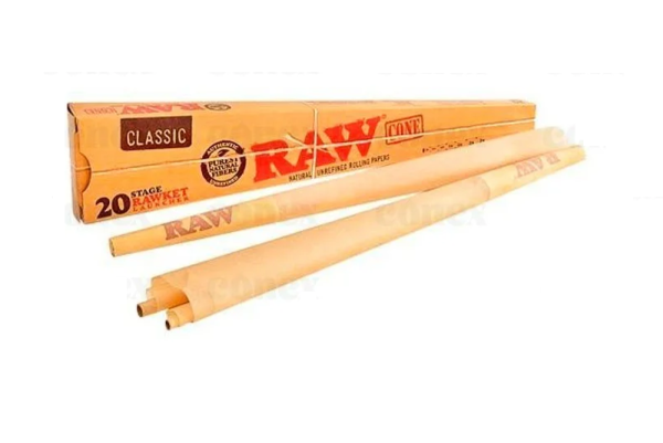 Papel Raw Clasico Cono Gigante 20 Challenge - Imagen 2