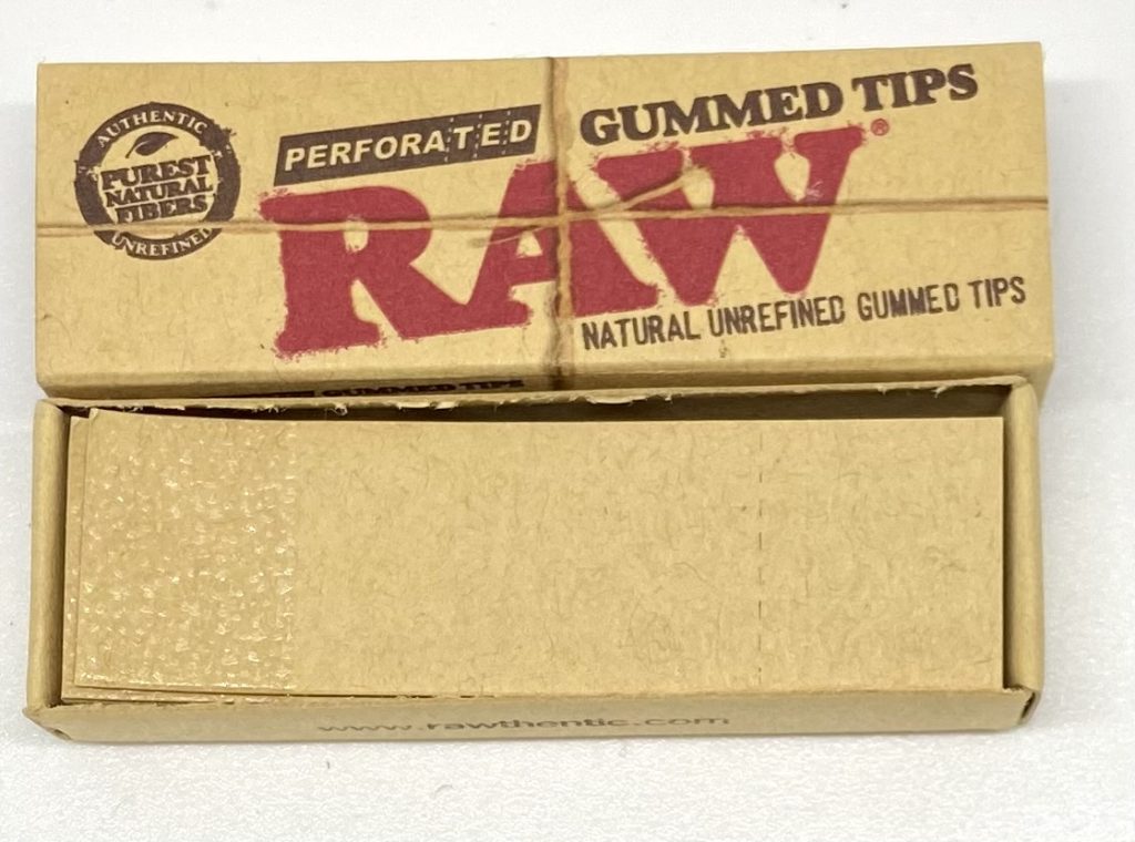 Filtros de carton Raw con goma