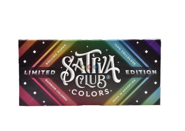 Papel Celulosa Sativa Club Colors Rainbow 1¼