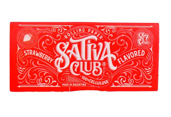 Papel Celulosa Sativa Club Frutilla 1¼