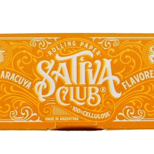 Papel Celulosa Sativa Club Maracuya 1¼