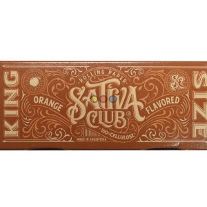 Papel Celulosa Sativa Club Naranja Slim