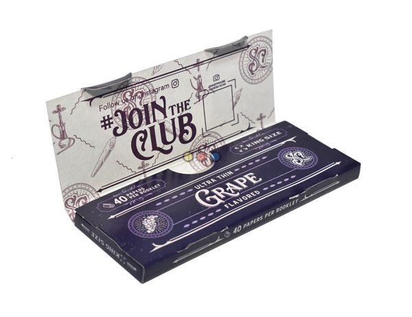 Papel Celulosa Sativa Club uva Slim - Imagen 2