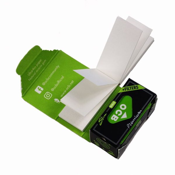 Papel OCB Premium Negro Roll + Tips - Imagen 2