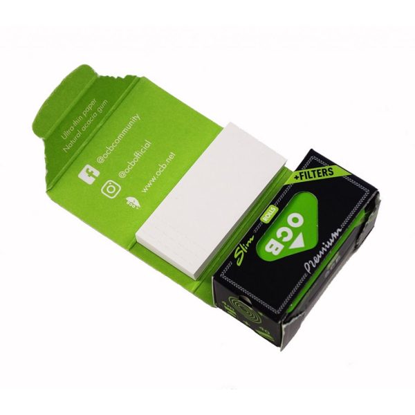 Papel OCB Premium Negro Roll + Tips - Imagen 3