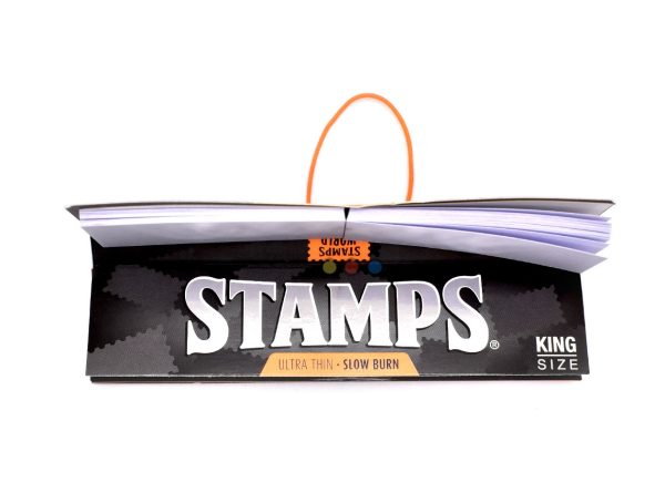 Papel Stamps Black Slim + Tips - Imagen 3