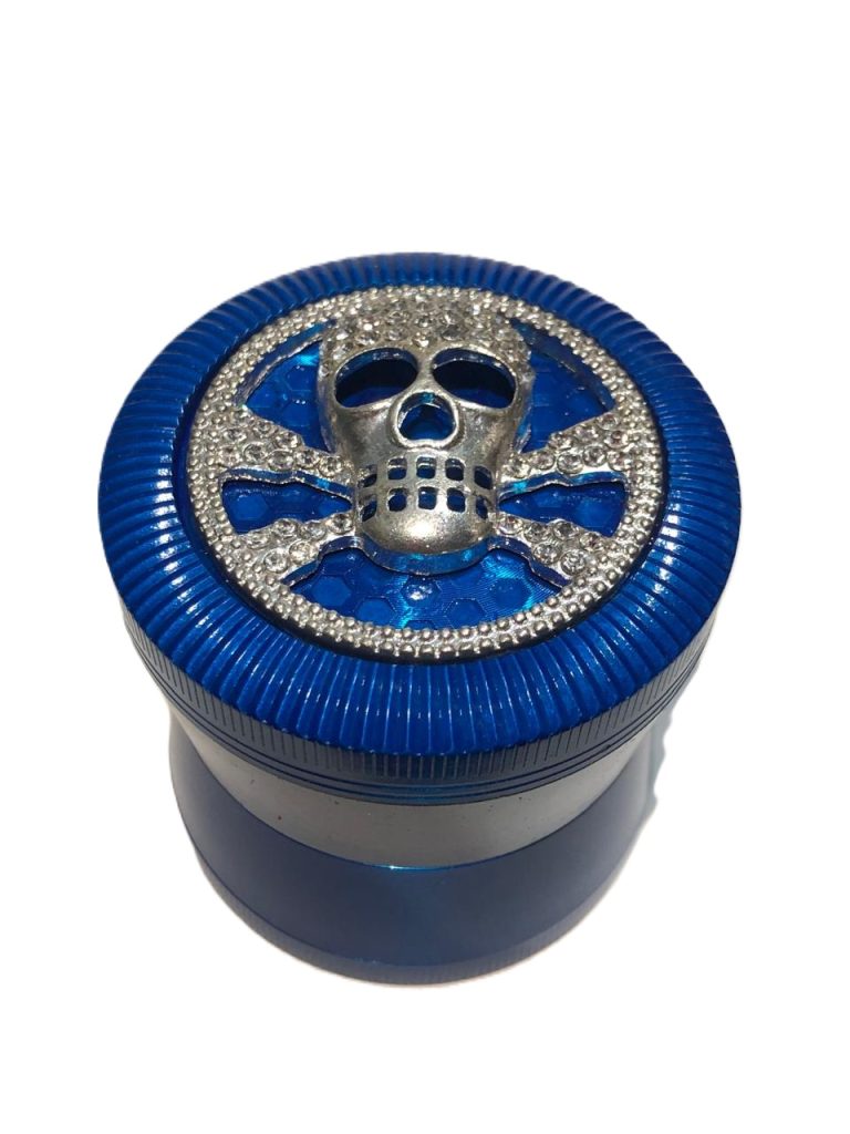 Moledor Metalico calavera diamante de 4 partes 60 mm