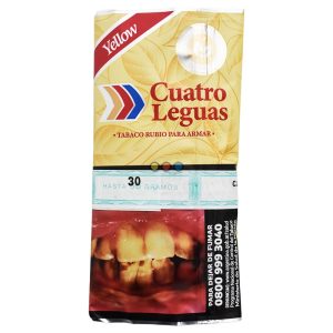 Tabaco Cuatro Leguas Vainilla 30gr