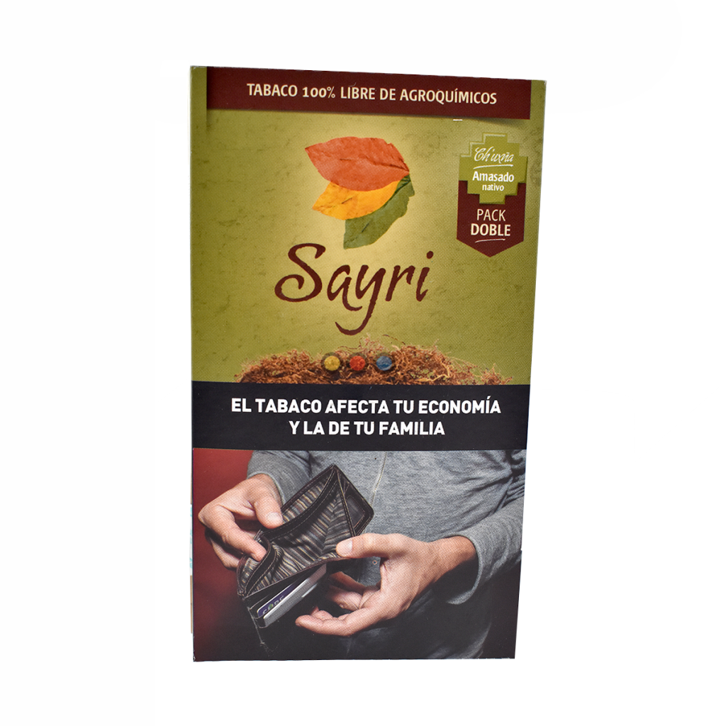 Tabaco Sayri Ch’uxña Amasado Nativo 30gr
