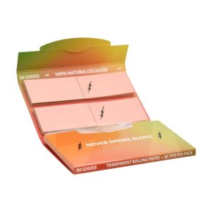 Papel Zeus 1 1/4 50 Hojas + Tips Multicolor